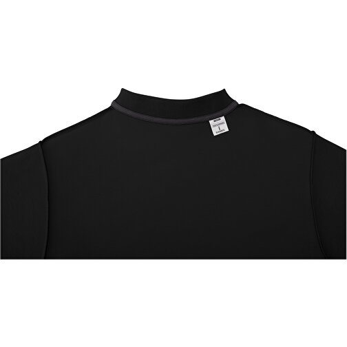 Helios Poloshirt Für Herren , schwarz, Piqué Strick 100% BCI Baumwolle, 180 g/m2, XS, , Bild 6