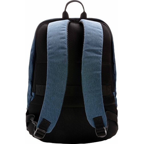 RFID Anti-Diebstahl-Rucksack, PVC-frei, Blau , blau, Polyester, 35,00cm x 45,00cm (Länge x Höhe), Bild 4