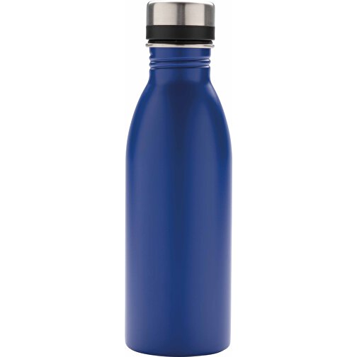 Deluxe Wasserflasche, Blau , blau, Edelstahl, 21,50cm (Höhe), Bild 2