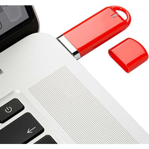 USB-Stick Focus Glänzend 2.0 64GB , Promo Effects MB , rot MB , 65 GB , Kunststoff MB , 3 - 10 MB/s MB , , Bild 4