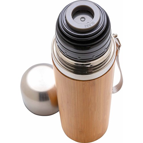 Bottiglia termica da viaggio in bambù 400ml, Immagine 6