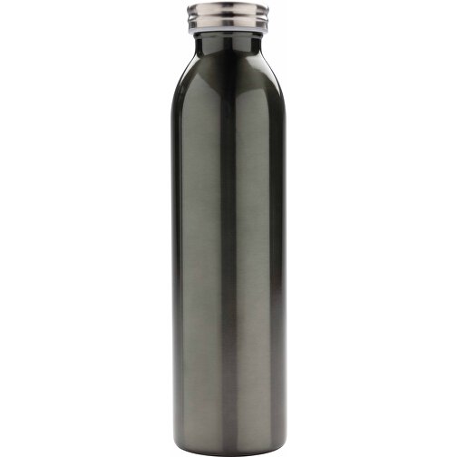 Auslaufgeschützte Kupfer-Vakuum-Flasche, Grau , grau, Edelstahl, 26,00cm (Höhe), Bild 2
