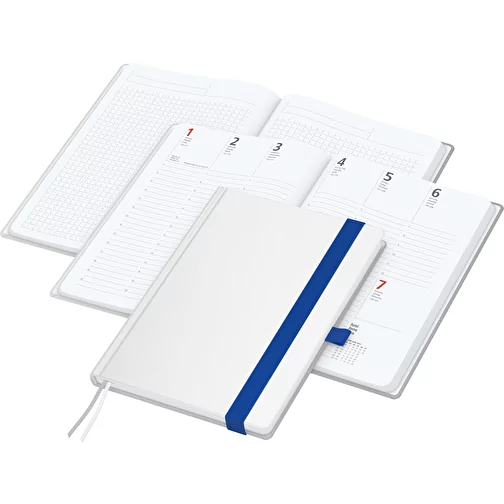 Calendrier de livres Match-Hybrid A5 Bestseller, brillant, bleu moyen, Image 2