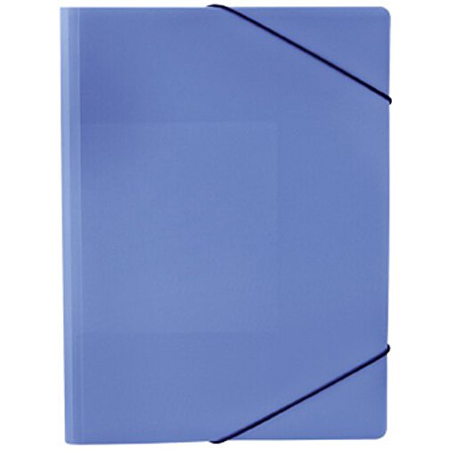 Mappe ALPIN , blau, PVC, 23,80cm x 1,70cm x 31,50cm (Länge x Höhe x Breite), Bild 1