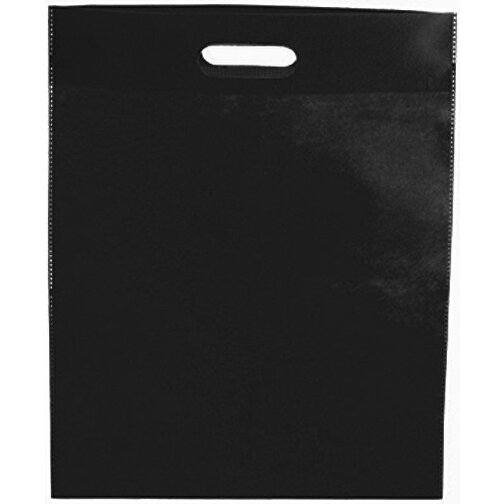 Tasche BLASTER , schwarz, Vliesstoff, 34,00cm x 43,00cm (Länge x Breite), Bild 1