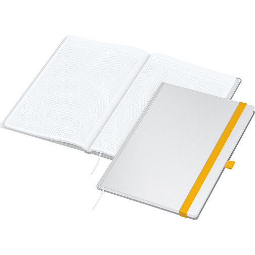 Cuaderno Match-Book Cream A5 Bestseller, mate, amarillo, Imagen 2