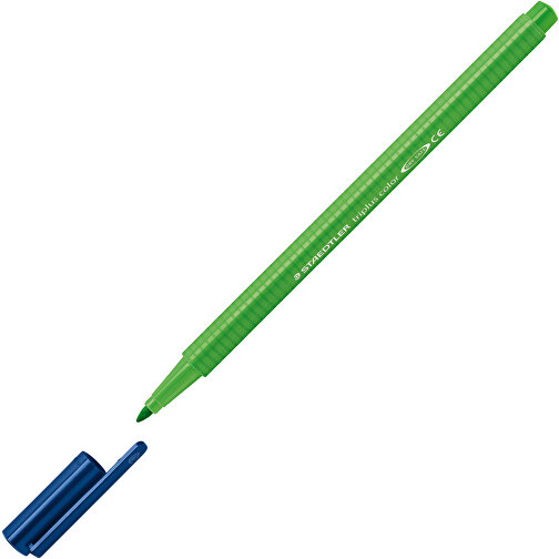 STAEDTLER Triplus Color , Staedtler, gelbgrün, Kunststoff, 16,00cm x 0,90cm x 0,90cm (Länge x Höhe x Breite), Bild 2