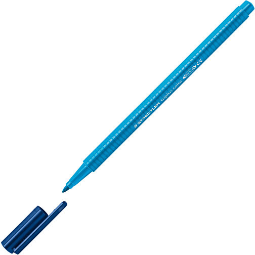 STAEDTLER Triplus Color , Staedtler, ultramarinblau, Kunststoff, 16,00cm x 0,90cm x 0,90cm (Länge x Höhe x Breite), Bild 2