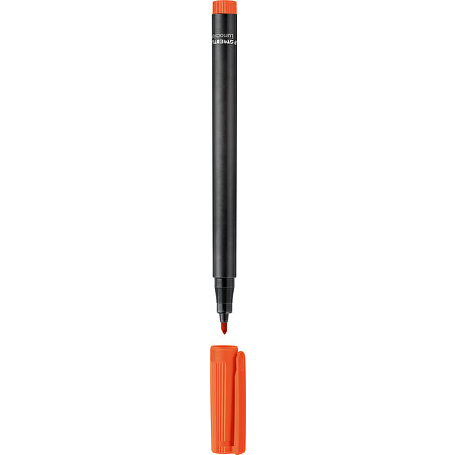 STAEDTLER Lumocolor Permanent M , Staedtler, orange, Kunststoff, 14,10cm x 0,90cm x 0,90cm (Länge x Höhe x Breite), Bild 1