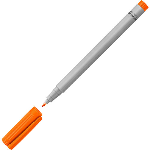 STAEDTLER Lumocolor Non-permanent F , Staedtler, orange, Kunststoff, 14,10cm x 0,90cm x 0,90cm (Länge x Höhe x Breite), Bild 2