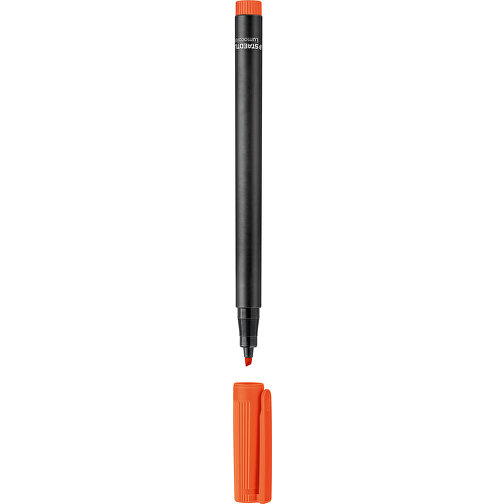 STAEDTLER Lumocolor Permanent B , Staedtler, orange, Kunststoff, 14,10cm x 0,90cm x 0,90cm (Länge x Höhe x Breite), Bild 1