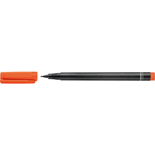 STAEDTLER Lumocolor Permanent S , Staedtler, orange, Kunststoff, 14,10cm x 0,90cm x 0,90cm (Länge x Höhe x Breite), Bild 3