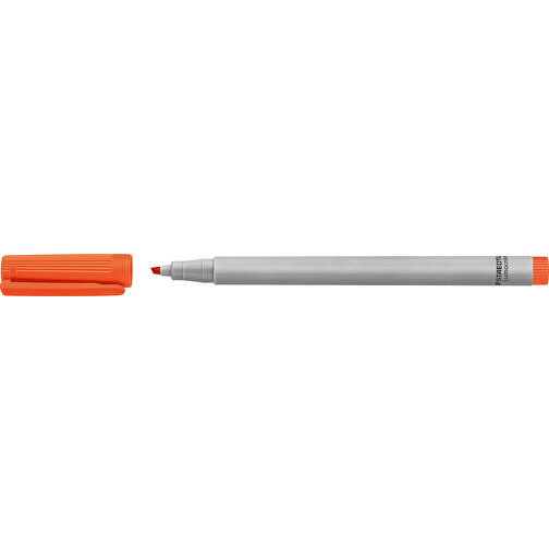 STAEDTLER Lumocolor Non-permanent B , Staedtler, orange, Kunststoff, 14,10cm x 0,90cm x 0,90cm (Länge x Höhe x Breite), Bild 3
