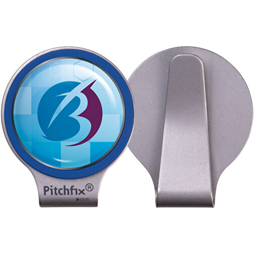 Pitchfix Cap Clip , Pitchfix, blau, Kunststoff, 3,00cm x 4,00cm (Länge x Breite), Bild 1