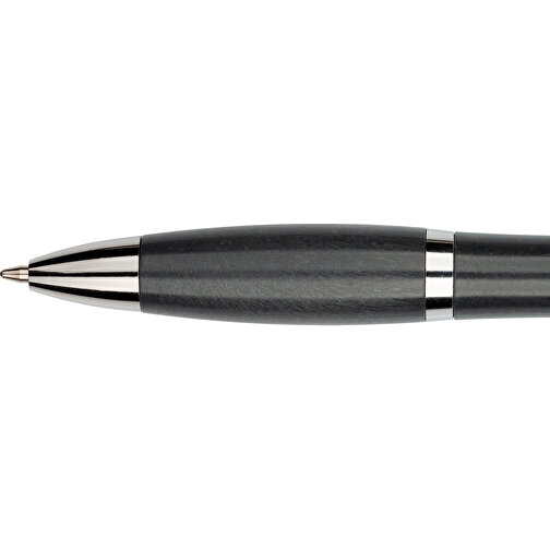 Kugelschreiber Shanghai , Promo Effects, schwarz, Weizenstroh, Kunststoff, Metall, 14,00cm (Länge), Bild 9