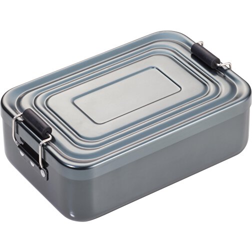 TROIKA Lunch-Box TROIKA LUNCHBOX , Troika, titanfarben, Aluminium, 17,90cm x 5,50cm x 11,60cm (Länge x Höhe x Breite), Bild 1