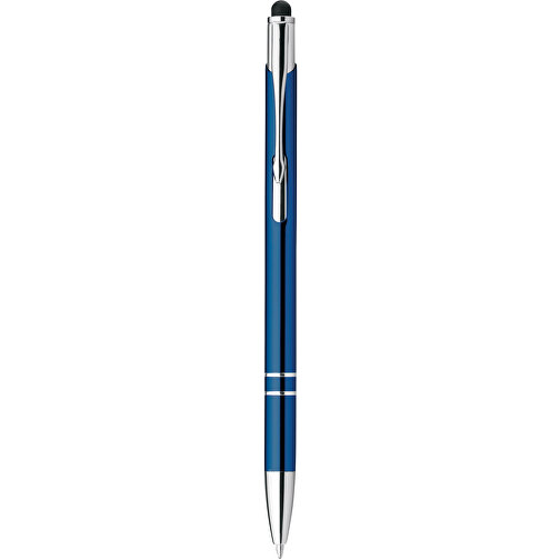 GALBA. Aluminium-Kugelschreiber Mit Touch Tip Und Clip , königsblau, Aluminium, , Bild 1