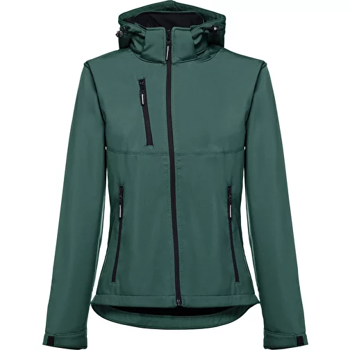 THC ZAGREB WOMEN. Giacca softshell da donna, con cappuccio rimovibile, Immagine 1
