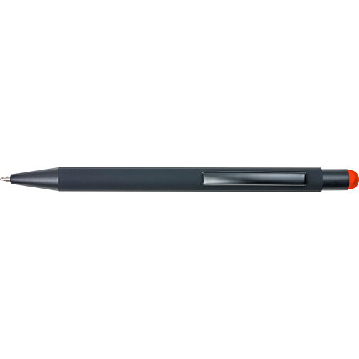 Kugelschreiber Aus Aluminium Formentera , orange, Aluminium, Metall, Kautschuk, , Bild 3