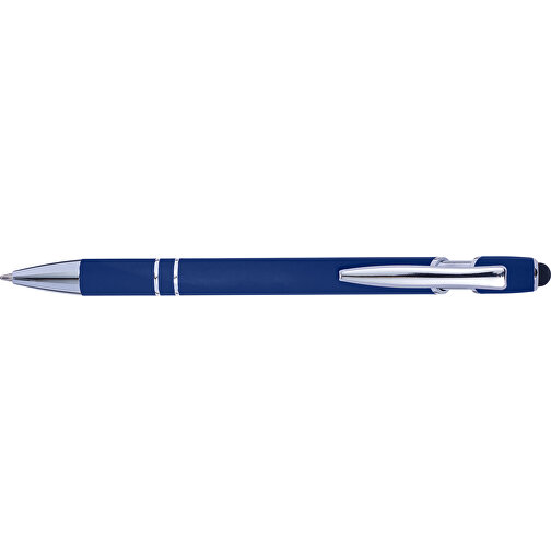 Kugelschreiber Mit Touchfunktion Primo , blau, Aluminium, Metall, Kautschuk, , Bild 3