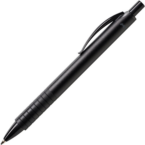 Bolígrafo básico de aluminio negro, Imagen 2