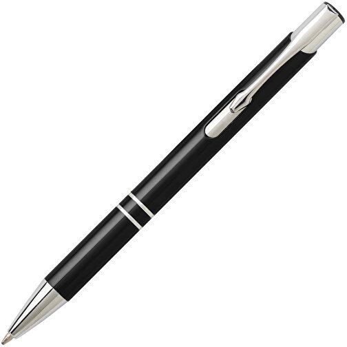 Kugelschreiber Aus Aluminium Delia , schwarz, Aluminium, Metall, , Bild 2