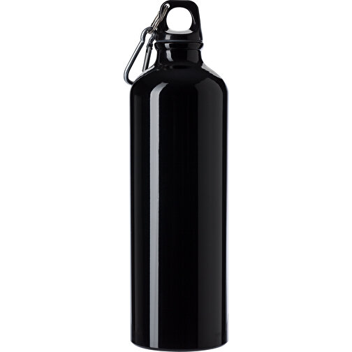 Trinkflasche(750 Ml) Aus Aluminium Gio , schwarz, Aluminium, Plastik, Metall, PP, , Bild 2
