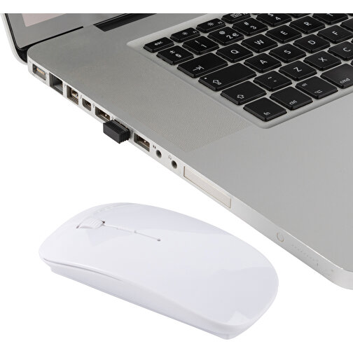 Mouse ottico wireless per computer in ABS, Immagine 3