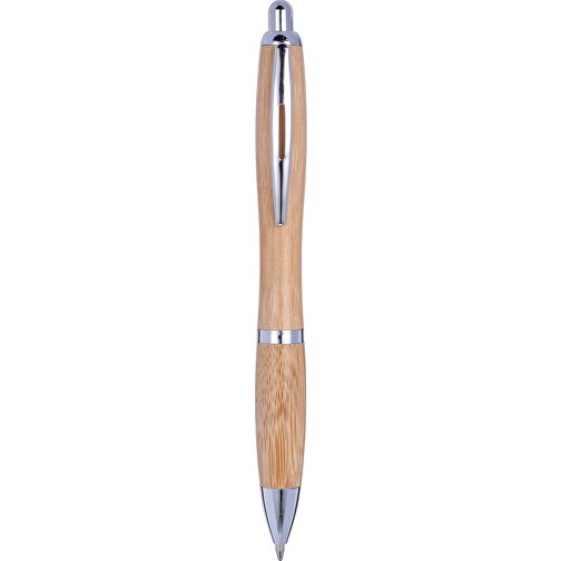 Bambus Kugelschreiber Carson , braun, Bambus, , Bild 3
