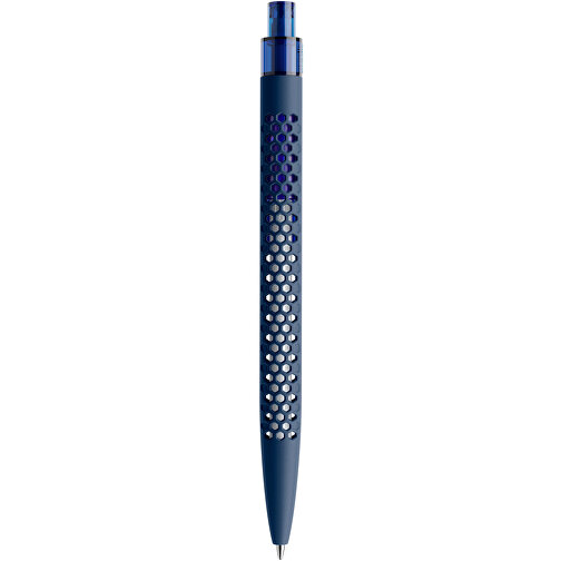 Prodir QS40 Soft Touch PRT Push Kugelschreiber , Prodir, sodalithblau, Kunststoff, 14,10cm x 1,60cm (Länge x Breite), Bild 3