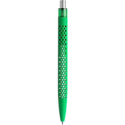 Prodir QS40 Soft Touch PRT Push Kugelschreiber , Prodir, hellgrün/silber satiniert, Kunststoff/Metall, 14,10cm x 1,60cm (Länge x Breite), Bild 3