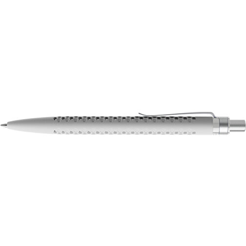 Prodir QS40 Soft Touch PRS Push Kugelschreiber , Prodir, zementgrau/silber satiniert, Kunststoff/Metall, 14,10cm x 1,60cm (Länge x Breite), Bild 5