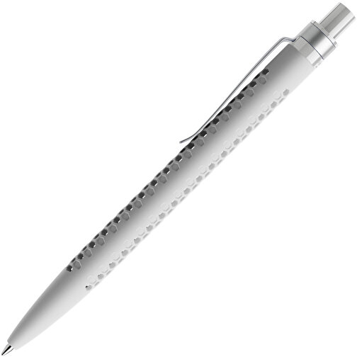 Prodir QS40 Soft Touch PRS Push Kugelschreiber , Prodir, zementgrau, Kunststoff/Metall, 14,10cm x 1,60cm (Länge x Breite), Bild 4
