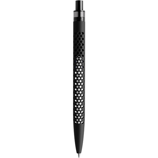 Prodir QS40 Soft Touch PRS Push Kugelschreiber , Prodir, schwarz/graphit, Kunststoff/Metall, 14,10cm x 1,60cm (Länge x Breite), Bild 3