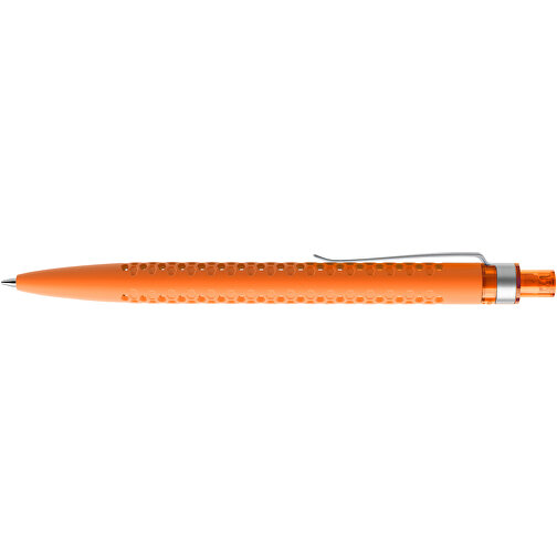 Prodir QS40 Soft Touch PRS Push Kugelschreiber , Prodir, orange/silber, Kunststoff/Metall, 14,10cm x 1,60cm (Länge x Breite), Bild 5