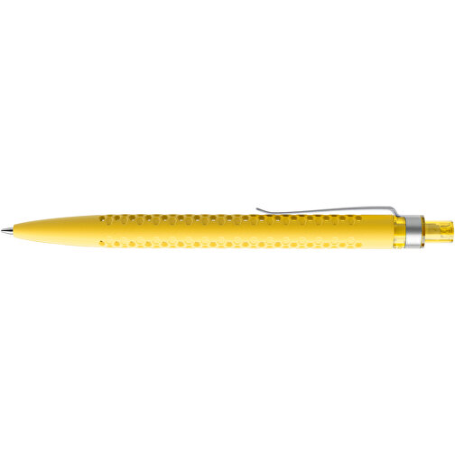 Prodir QS40 Soft Touch PRS Push Kugelschreiber , Prodir, lemon/silber, Kunststoff/Metall, 14,10cm x 1,60cm (Länge x Breite), Bild 5