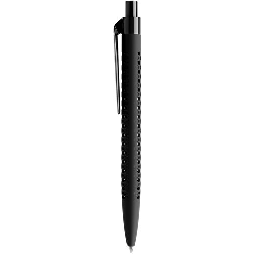 Prodir QS40 Soft Touch PRP Push Kugelschreiber , Prodir, schwarz, Kunststoff, 14,10cm x 1,60cm (Länge x Breite), Bild 2