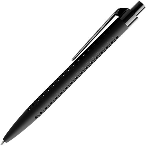 Prodir QS40 Soft Touch PRP Push Kugelschreiber , Prodir, schwarz, Kunststoff, 14,10cm x 1,60cm (Länge x Breite), Bild 4