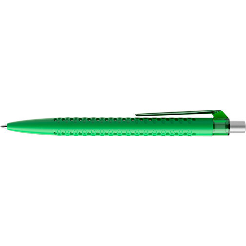 Prodir QS40 PMT Push Kugelschreiber , Prodir, hellgrün/silber satiniert, Kunststoff/Metall, 14,10cm x 1,60cm (Länge x Breite), Bild 5