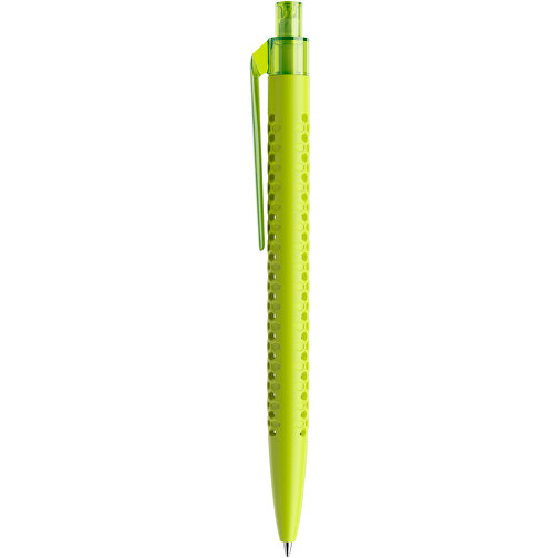 Prodir QS40 PMT Push Kugelschreiber , Prodir, gelbgrün, Kunststoff, 14,10cm x 1,60cm (Länge x Breite), Bild 2