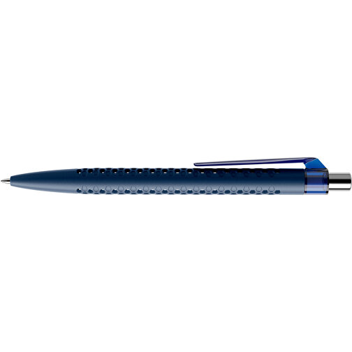 Prodir QS40 PMT Push Kugelschreiber , Prodir, sodalithblau/silber poliert, Kunststoff/Metall, 14,10cm x 1,60cm (Länge x Breite), Bild 5