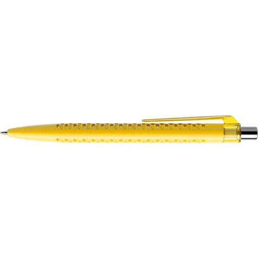 Prodir QS40 PMT Push Kugelschreiber , Prodir, lemon/silber poliert, Kunststoff/Metall, 14,10cm x 1,60cm (Länge x Breite), Bild 5