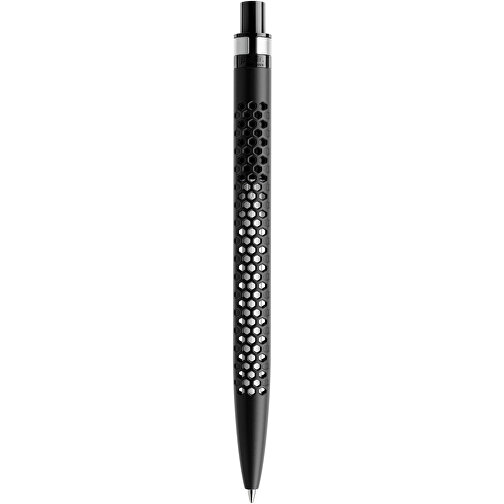 Prodir QS40 PMS Push Kugelschreiber , Prodir, schwarz, Kunststoff/Metall, 14,10cm x 1,60cm (Länge x Breite), Bild 3