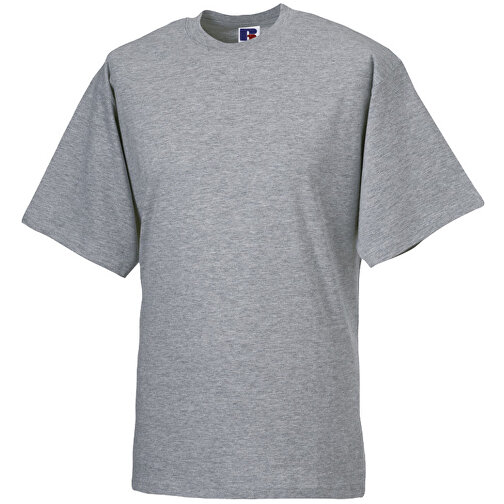 Adults Classic T-Shirt , Russell, light oxford, 93 % Baumwolle / 7 % Viskose, XS, , Bild 1