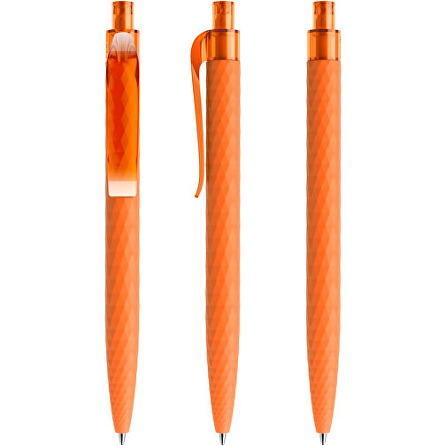Prodir QS01 PRT Push Kugelschreiber , Prodir, orange, Kunststoff, 14,10cm x 1,60cm (Länge x Breite), Bild 6