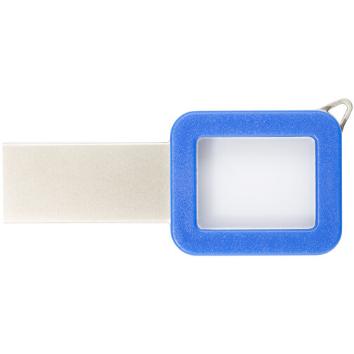 USB-Stick Color Light Up 2GB , Promo Effects MB , blau MB , 2 GB , Kunststoff MB , 3 - 10 MB/s MB , 6,00cm x 0,10cm x 3,00cm (Länge x Höhe x Breite), Bild 2