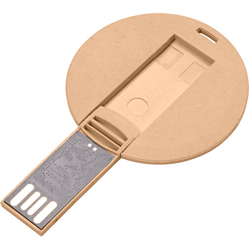 USB-Stick CHIP Eco 2.0 2GB Mit Verpackung , Promo Effects MB , natur MB , 2 GB , Mais/Kunststoff MB , 3 - 10 MB/s MB , , Bild 2