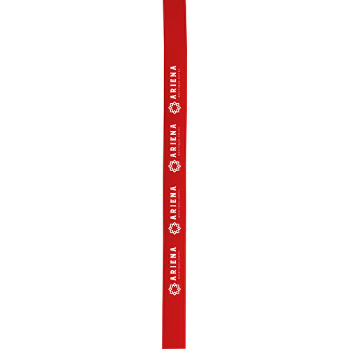 Hutband POLYESTER , rot, Polyester, 67,00cm x 2,70cm (Länge x Breite), Bild 2