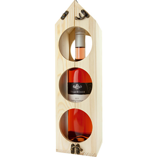RACKPACK - Original, 2in1 Weinverpackung Und Weinregal , Holz, 11,50cm x 41,00cm x 11,50cm (Länge x Höhe x Breite), Bild 2