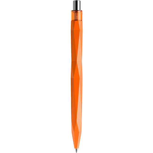 Prodir QS20 PMT Push Kugelschreiber , Prodir, orange/silber poliert, Kunststoff/Metall, 14,10cm x 1,60cm (Länge x Breite), Bild 3